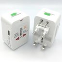 Ver imagem 1 de Adaptador Tomada Universal Padrão 150 Países Uk Europa Eua Asia Viagem Bivolt 110/220 Bivolt Aio