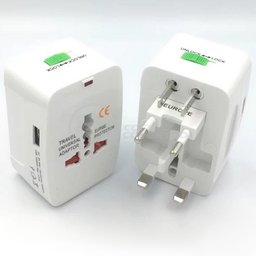 Adaptador Tomada Universal Padrão 150 Países Uk Europa Eua Asia Viagem Bivolt 110/220 Bivolt Aio - 1 Adaptador Tomada Universal Padrão 150 Países Uk Europa Eua Asia Viagem Bivolt 110/220 Bivolt Aio - 1