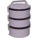 Ver imagem 1 de Marmita Térmica Termoprato Plástica 3 Pratos Tekcor Soprano