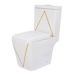 Vaso Sanitário Confort Plus Gold Line - Caixa Acoplada - 5