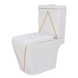 Vaso Sanitário Confort Plus Gold Line - Caixa Acoplada - 3