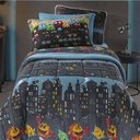 Ver imagem 1 de Edredom Solteiro Liverpool Kids Dupla Face Malha Estampada 3 Peças - Game On