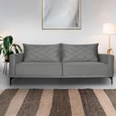 Ver imagem 2 de Sofa Living 2 Lugares Nori 180cm Veludo Deluxe 2938 Ezz 2938