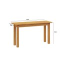 Ver imagem 3 de Aparador de Madeira Leeds - Caramelo Lojas Pam