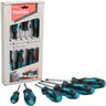Conjunto Chave Manual Fenda e Philips Ponta Magnética Makita E-10528 Kit com 6 Peças - 8