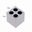 Ver imagem 5 de Spot sob Downlight Quadrado 8w 3000k 720lm 38° Irc90 Branco/preto-nordecor