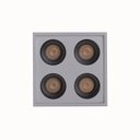 Ver imagem 2 de Spot sob Downlight Quadrado 8w 3000k 720lm 38° Irc90 Branco/preto-nordecor