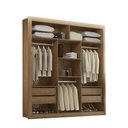 Ver imagem 2 de Closet Berlim Convencional 4 Gavetas Rufato Imbuia