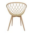 Ver imagem 5 de Kit 4 Cadeiras Poltrona Clarice Sidera Nest Web com Apoio de Braço