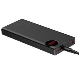 Banco de Carga Carregador Portátil Baseus Mulight 45W 20000mAh USB Bateria Extra Power Bank Preto - 5 Banco de Carga Carregador Portátil Baseus Mulight 45W 20000mAh USB Bateria Extra Power Bank Preto - 5