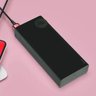 Banco de Carga Carregador Portátil Baseus Mulight 45W 20000mAh USB Bateria Extra Power Bank Preto - 6