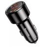 Carregador Veicular com Display Digital Baseus Magic Series Dual Qc 45W Preto - 3