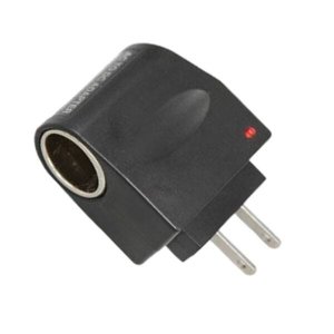Tomada Adaptador Veicular Carregador Saída de Parede 110V para 12V Isqueiro do Carro Conversor de