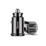 Carregador Veicular Turbo 5V 3.1A USB 2 Entradas - com Led Baseus - Preto - 1