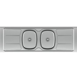 PIA DUPLA 2,00 LISA STANDARD - INOXSUL - 2