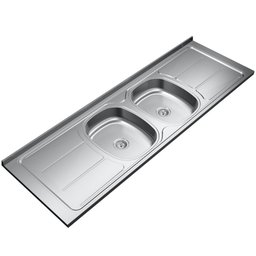 PIA DUPLA 2,00 LISA STANDARD - INOXSUL - 1