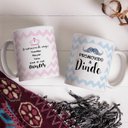 Ver imagem 1 de Conjunto Canecas Convite Padrinhos De Batismo Dinda E Dindo