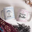 Ver imagem 2 de Conjunto Canecas Convite Padrinhos De Batismo Dinda E Dindo