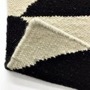 Ver imagem 3 de Tapete Kilim Geometric 250x300 Gk-345 Black Ivory