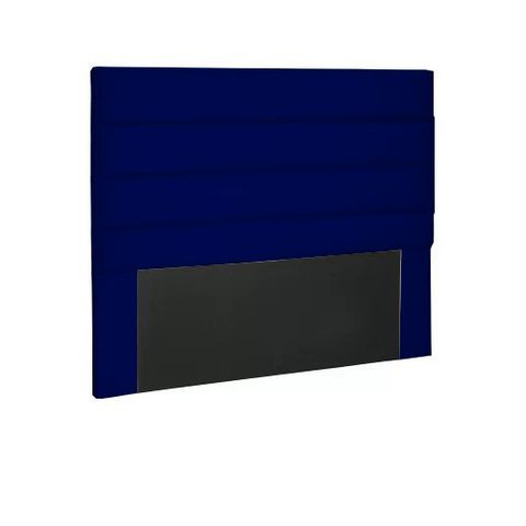 Cabeceira Divini Story Casal Azul Marinho - Divini Decor