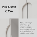 Ver imagem 7 de Conjunto Infantil/Juvenil Guarda-Roupa e Cômoda em MDF Lizz Branco