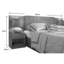 Ver imagem 4 de Cama Box Casal Crc + Colchão Molas Physical Ortobom + Cabeceira Plus Demolição