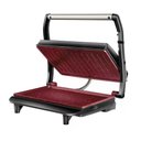 Ver mais imagens de Sanduicheira Grill e Chapa 3 em 1 Master Press Inox 1000W 127V Vermelha Mondial Pg-01-Rc-Cl