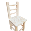 Ver imagem 2 de Conjunto de Mesa com 4 Cadeiras Colorida Infantil de Madeira Maciça Resistente