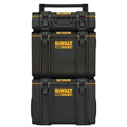 Caixa Organizadora de Ferramentas Toughsystem 2.0 Dewalt Dwst60436 Torre 3pçs com Rodas - 3