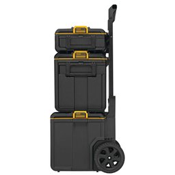 Caixa Organizadora de Ferramentas Toughsystem 2.0 Dewalt Dwst60436 Torre 3pçs com Rodas - 2