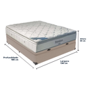 Ver imagem 5 de Cama Box com Baú Casal e Colchão Freedom Ortobom D33