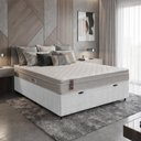 Ver imagem 2 de Cama Box Baú Casal + Colchão Molas Ensacadas - Airtech Nero (138x188x60) - Hellen