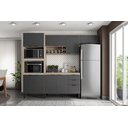Ver imagem 1 de Cozinha Modulada Firenze 05 Peças Avena/grafito - Demóbile