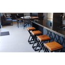 Ver imagem 6 de Kit Mesa Jantar Madeira 6 Cadeiras 4 Banquetas Altas Bancada Cozinha