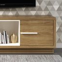 Ver imagem 3 de Rack para Tv Ra2002 Natural/off White - Tecno