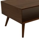 Ver imagem 4 de Mesa de Centro Madeira Maciça Pé Palito-maná Canela