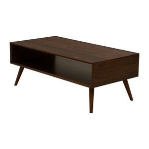 Mesa de Centro Madeira Maciça Pé Palito-maná Canela