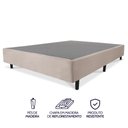 Ver imagem 7 de Cama Box Colchão Casal Ortopédico Firme Espuma D33 Antialérgico Certificado 138x188x54cm Bf Colchões