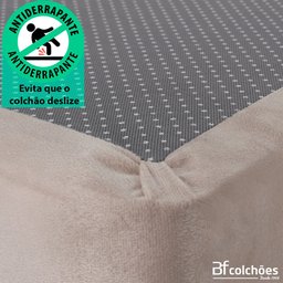 Cama Box Colchão Casal Ortopédico Firme Espuma D33 Antialérgico Certificado 138x188x54cm BF Colchões - 6