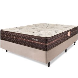 Cama Box Colchão Casal Ortopédico Firme Espuma D33 Antialérgico Certificado 138x188x54cm BF Colchões - 2