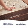 Cama Box Colchão Casal Ortopédico Firme Espuma D33 Antialérgico Certificado 138x188x54cm Bf Colchões - 6