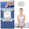 Tapete Yoga Esteira Tatame Pilates Fisioterapia Academia Exercicio Fisico Silencioso Casa Funcional  - 2