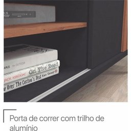 Bancada Paraty 100% MDF Chumbo/Savana Permobili - 3