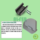 Ver mais imagens de Kit Prático para Porta de Correr Trilho Natural - 2m + 1 Par de Concha