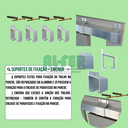 Ver imagem 6 de Kit Prático para Porta de Correr Trilho Natural - 2m + 1 Par de Concha
