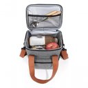 Ver imagem 6 de Bolsa Térmica Lancheira Alça Transversal Multiuso Moderna Reforçada Fitness Academia Trabalho