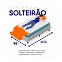 Ver imagem 6 de Colchão Lagos Verde Molas Ensacadas Solteiro 96x203x28 - King House