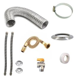 Kit Instalação do Aquecedor a Gás Rinnai 27 Litros REU E27 - 1