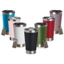 Ver imagem 2 de Copo Térmico de Aço Inox com Tampa Abridor 500ml - Brava Preto