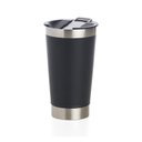 Ver imagem 1 de Copo Térmico de Aço Inox com Tampa Abridor 500ml - Brava Preto
